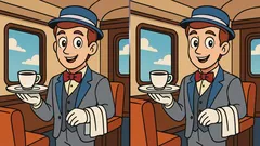 Puzzel: vind alle verschillen in de afbeelding van de butler in 23 seconden