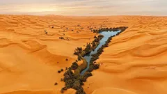 Onder de droogste woestijn op aarde is op twee meter diepte een verborgen ‘oase’ ontdekt